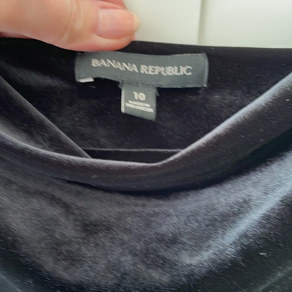 Banana Republic Velvet Jumpsuit - Picture 2 of 2